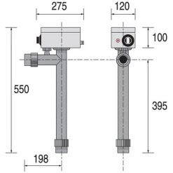 Réchauffeur Electrique En L 3kw Mono Ou Triphasé - W40le03 - Psa -Pompe à chaleur Soldes 12857631 5