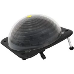 ASUPERMALL Chauffage Solaire De Piscine 75x75x36 Cm HDPE Aluminium