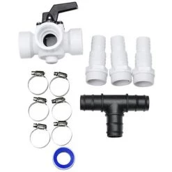 YOUTHUP Chauffage Solaire Pour Piscine 735 W - Noir -Pompe à chaleur Soldes 19442172 4