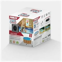 Pompe à Chaleur Poolex Nano Action Reversible 3 KW - Piscine < 20 M³ -Pompe à chaleur Soldes 21973879 5