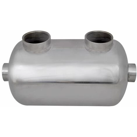 YOUTHUP Échangeur De Chaleur Pour Piscine 292 X 134 Mm 28 KW - Acier Inoxydable 5 YOUTHUP Échangeur De Chaleur Pour Piscine 292 X 134 Mm 28 KW - Acier Inoxydable – Image 3