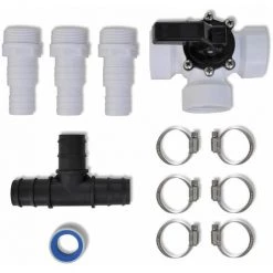 ASUPERMALL Kit De Derivation Pour Chauffage Solaire De Piscine -Pompe à chaleur Soldes 25235793 4