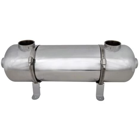 TRUE DEAL Échangeur De Chaleur Pour Piscine 485 X 134 Mm 60 KW 4 TRUE DEAL Échangeur De Chaleur Pour Piscine 485 X 134 Mm 60 KW – Image 2