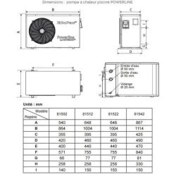 Pompe à Chaleur De Piscine 8kw Mono - 81512 - Hayward 10 Pompe à Chaleur De Piscine 8kw Mono - 81512 - Hayward -Pompe à chaleur Soldes 31055954 4