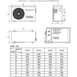 Pompe à Chaleur De Piscine 11kw Mono - 81522 - Hayward -Pompe à chaleur Soldes 31056046 4