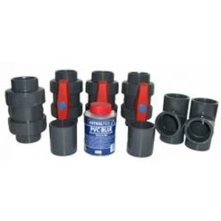 PISCINEO Régulation Manuelle De Débit Diam. 50 Pour Chauffage Solaire -Pompe à chaleur Soldes 3595173 2