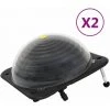 VidaXL Chauffage Solaire De Piscine 2 Pcs 75x75x36 Cm PEHD Aluminium 1 VidaXL Chauffage Solaire De Piscine 2 Pcs 75x75x36 Cm PEHD Aluminium -Pompe à chaleur Soldes 36350582 1