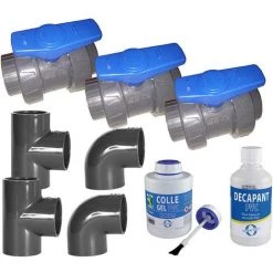 Kit By-pass Ø 50 Mm Pour Pompe à Chaleur - Poolex