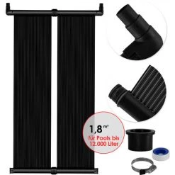 KESSER® Collecteur Solaire | Chauffage De Piscine | Chauffe-eau | Chauffage Solaire Pour Piscines L Extensible à Volonté L Plastique Résistant Aux UV, 300 X 70 Cm (de)