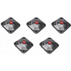 Topdeal Lot De 5 Chauffages Solaires Pour Piscine 735 W