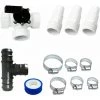 AREBOS Kit By-pass Piscine | Universel Pour Les Chauffe-eau Solaires -Pompe à chaleur Soldes 53668077 1