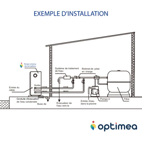 Pompe � Chaleur Piscine 7kW Jusqu'� 45m3 WINDPAC-EM45C Optimea Marque Fran�aise - Noir 5 Pompe � Chaleur Piscine 7kW Jusqu'� 45m3 WINDPAC-EM45C Optimea Marque Fran�aise - Noir – Image 3