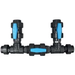 Edg By Aqualux EDG Kit By Pass Piscine Diamètre 50 - Bypass Chauffage Pompe A Chaleur Pour Piscine - Diamètre ø 50 Mm Pour Tubes PVC Rigides Ou Flexibles - Pour Connecter Une Pompe à Chaleur En Sortie 50 - 0