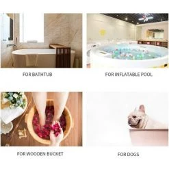 BENOBBY KIDS Chauffe-eau à Immersion, Chauffe-eau Submersible Rapide 1500 W Avec Avec Minuterie , Pour Bain à Remous, Baignoire De Piscine Gonflable,une Pièce -Pompe à chaleur Soldes 55512462 5