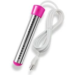 BENOBBY KIDS Chauffe-piscine électrique à Immersion Avec Protection En Acier Inoxydable Pour Piscines Creusées, Rose, Une Pièce