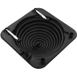 LITZEE Chauffage Solaire De Piscine 75x75x36 Cm HDPE Aluminium # -Pompe à chaleur Soldes 55637427 3