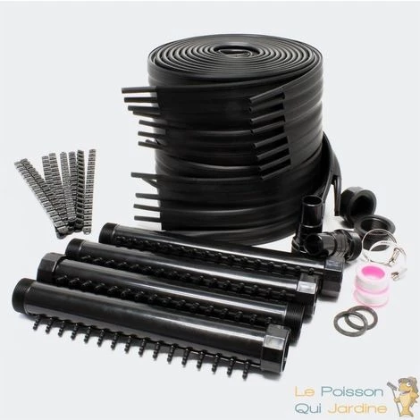 LE POISSON QUI JARDINE.FR Lot De 2 Chauffages Solaires , Prévu Pour Piscines De 10 à 20m3 - Noir 4 LE POISSON QUI JARDINE.FR Lot De 2 Chauffages Solaires , Prévu Pour Piscines De 10 à 20m3 - Noir – Image 2