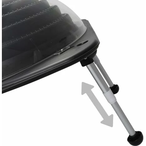 INLIFE Chauffage Solaire De Piscine 75x75x36 Cm HDPE Aluminium 5 INLIFE Chauffage Solaire De Piscine 75x75x36 Cm HDPE Aluminium – Image 3