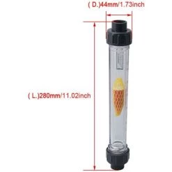 Fei Yu 25-250L/H Tube Plastique Type Flowmeter Débitmètre D’eau Mètres 280mm Longueur -Pompe à chaleur Soldes 58082915 3