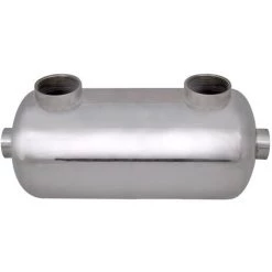 INLIFE Échangeur De Chaleur Pour Piscine 355 X 134 Mm 40 KW -Pompe à chaleur Soldes 58276350 3