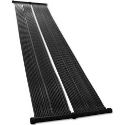 VICCO Chauffe-piscine 70x300cm Noir Chauffage Solaire Absorbeur VitaliSpa