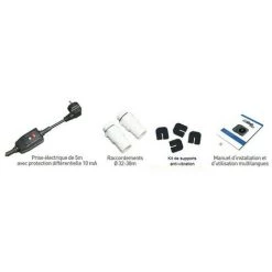 POOLSTAR Pompe à Chaleur Piscine Poolex Jetblack Mini 3.5 Kw Pour Piscines Hors Sol Jusqu'à 21m3 -Pompe à chaleur Soldes 60772414 5