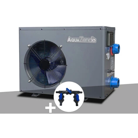 Pompe à Chaleur 8 KW Aqua Premium 8000 + Kit By-pass Ø 32/38/50 Mm - AquaZendo 3 Pompe à Chaleur 8 KW Aqua Premium 8000 + Kit By-pass Ø 32/38/50 Mm - AquaZendo