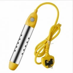 BENOBBY KIDS Chauffage Submersible Portable, Chauffe-eau De Voyage Chauffage Submersible électrique Camping Voyage Chauffage Submersible Chauffe-eau Contrôle De La Température Voyant Anti-brûlure(2000w） -Pompe à chaleur Soldes 64495880 3