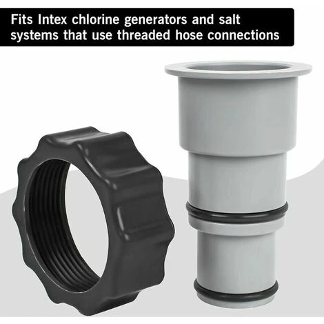 Dontodent Adaptateur De Tuyau De Rechange Pour Pompe Avec Filetage - Pour Tuyau De 1,5 Et 1,25" - Série A 25077RP 8" Gris Lot De 2,Superma 6 Dontodent Adaptateur De Tuyau De Rechange Pour Pompe Avec Filetage - Pour Tuyau De 1,5 Et 1,25" - Série A 25077RP 8" Gris Lot De 2,Superma – Image 4