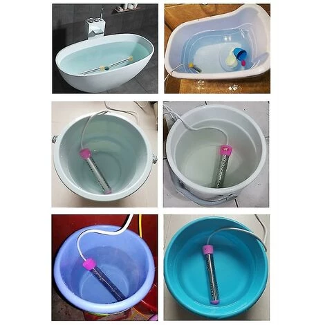 DONTODENT Venalisa 3000w Baignoire Chauffe-Eau Arrêt Automatique Tige Chauffante Avec Prise - Prise UK 4 DONTODENT Venalisa 3000w Baignoire Chauffe-Eau Arrêt Automatique Tige Chauffante Avec Prise - Prise UK – Image 2