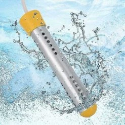 DONTODENT Chauffe-eau électrique 1500w 220v Immersion Instantanée Piscine Chauffe-eau Chaudière Anti-brûlure Maison Voyage Bain Douche Chauffe-eau Tige Eu Plug -Pompe à chaleur Soldes 67291068 3