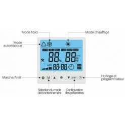 O'CLAIR Pompe à Chaleur Piscine Pacfirst New Eco 7 Kw Wifi Monophasée Pour Piscines Jusqu'à 45 M³ -Pompe à chaleur Soldes 7139977 3