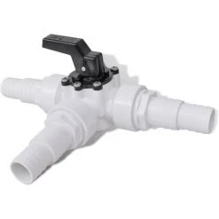 VidaXL Kit De Dérivation Pour Chauffage Solaire De Piscine - Blanc -Pompe à chaleur Soldes 735219 3