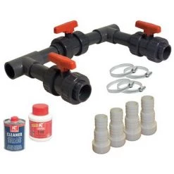 INNOVANET Kit By-Pass Complet BASIC Pour Pompe à Chaleur Piscine Hors-sol Ou Enterrée