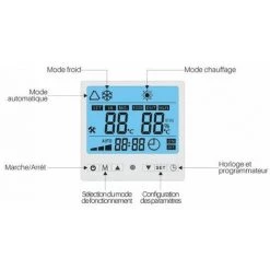 O'CLAIR Pompe à Chaleur Pacfirst New Eco Wifi 12.5 Kw Monophasé Pour Les Bassins Allant Jusqu'à 70 M³ -Pompe à chaleur Soldes 8860944 3